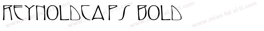 ReynoldCaps Bold字体转换